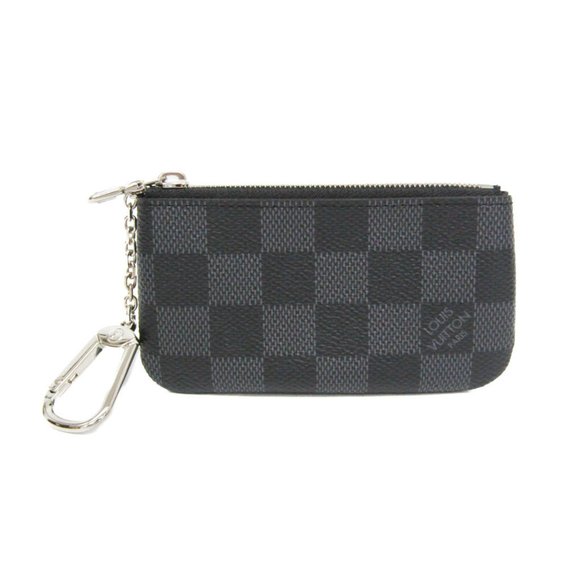 Louis Vuitton Damier Graphite Key Pouch N60155 Men's Damier